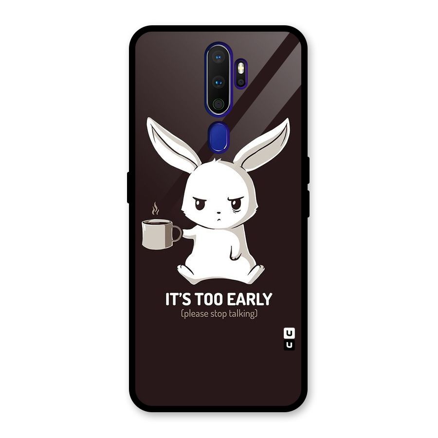 Bunny Early Glass Back Case for Oppo A9 (2020)