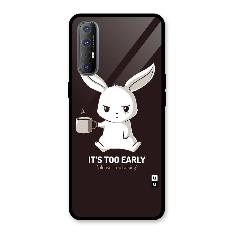 Bunny Early Glass Back Case for Oppo Reno3 Pro