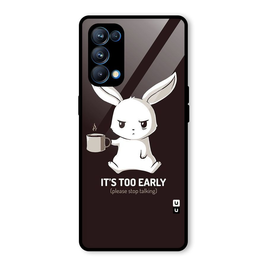 Bunny Early Glass Back Case for Oppo Reno5 Pro 5G