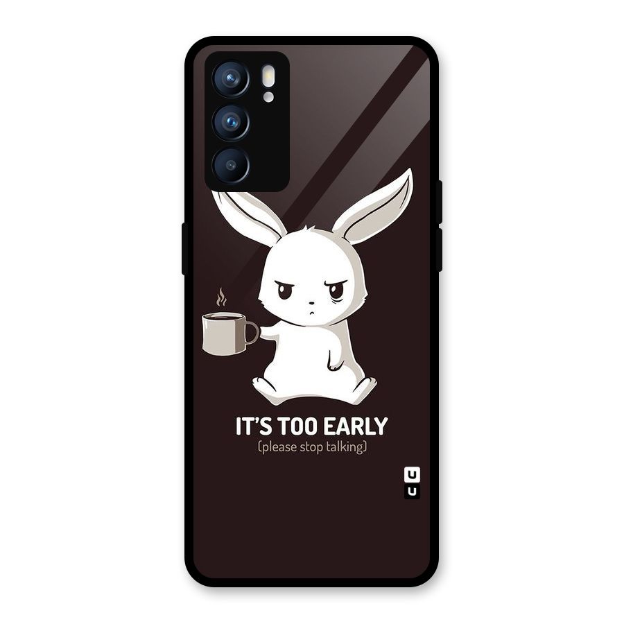 Bunny Early Glass Back Case for Oppo Reno6 5G