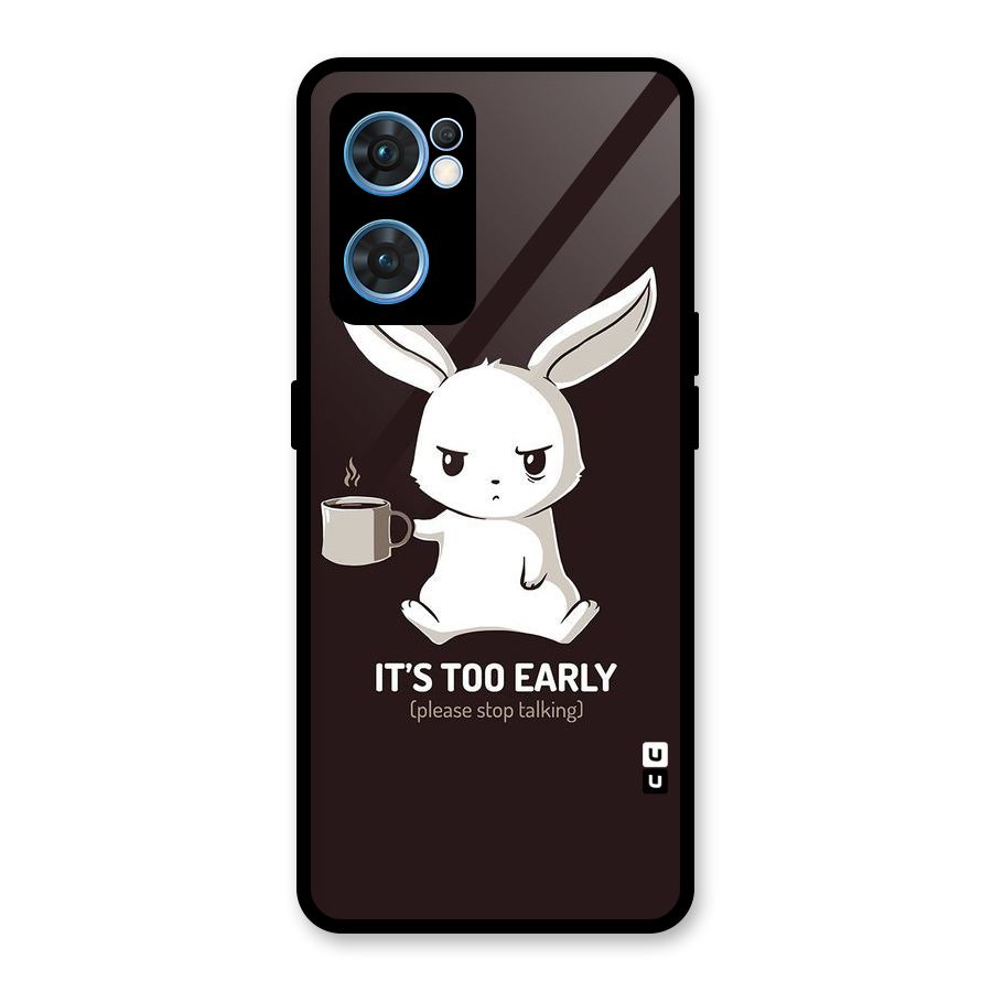 Bunny Early Glass Back Case for Oppo Reno7 5G