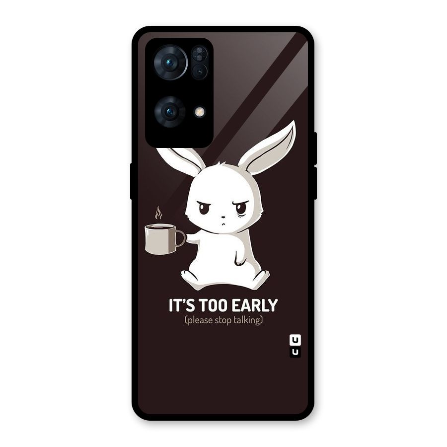 Bunny Early Glass Back Case for Oppo Reno7 Pro 5G