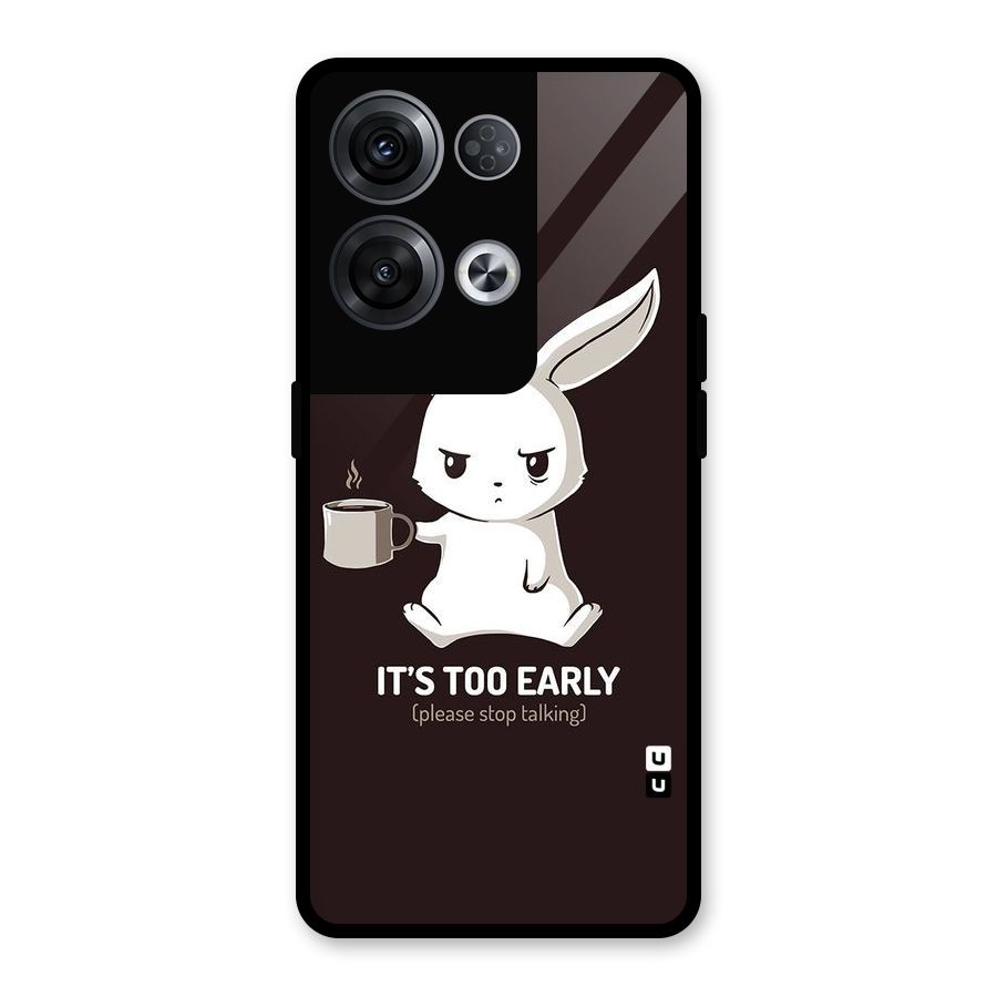 Bunny Early Glass Back Case for Oppo Reno8 Pro 5G