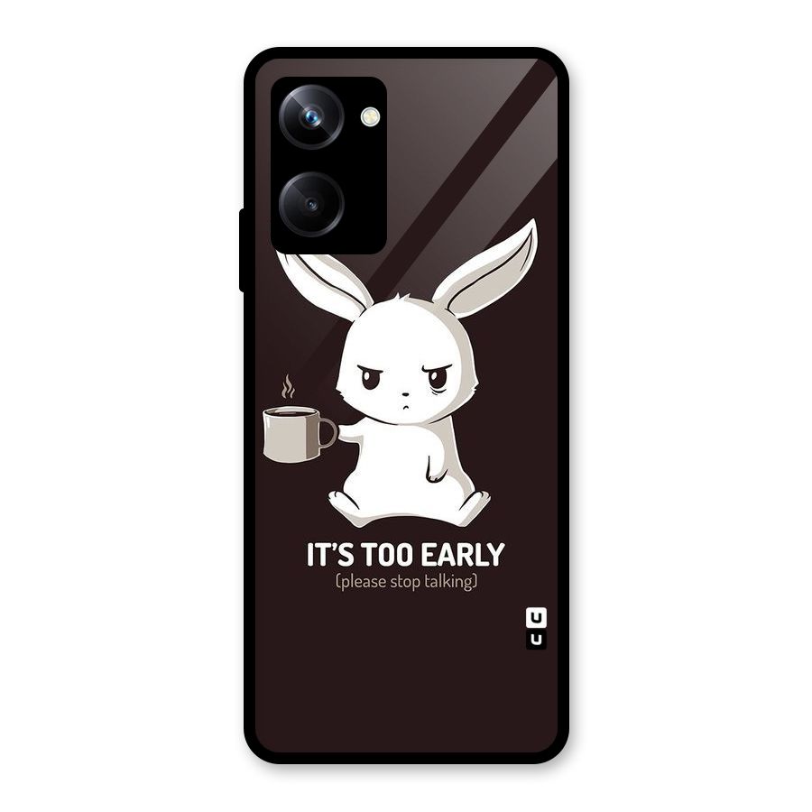 Bunny Early Glass Back Case for Realme 10 Pro