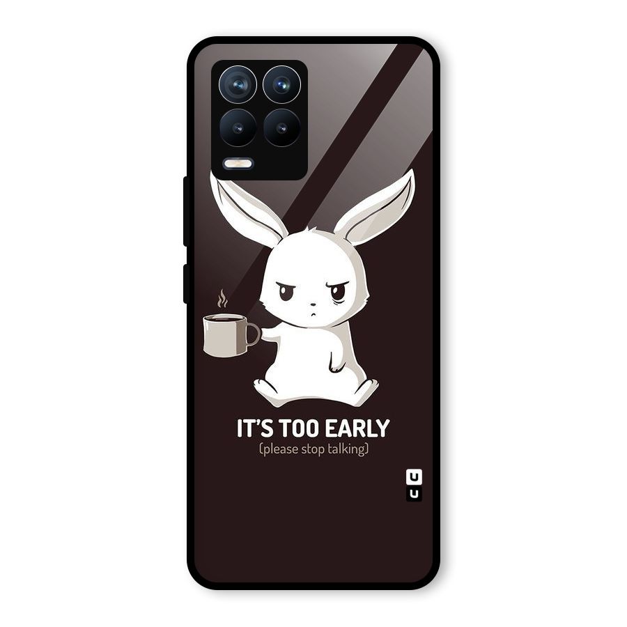 Bunny Early Glass Back Case for Realme 8 Pro