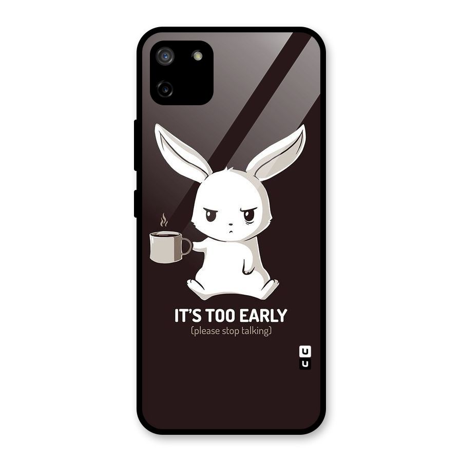 Bunny Early Glass Back Case for Realme C11