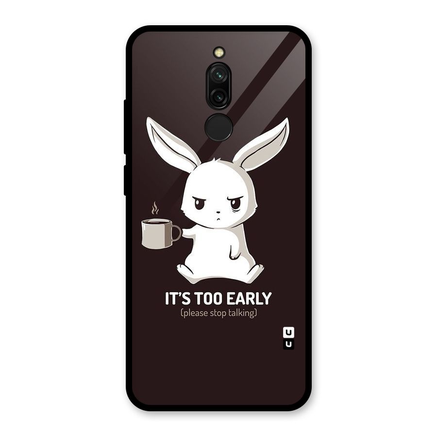Bunny Early Glass Back Case for Redmi 8