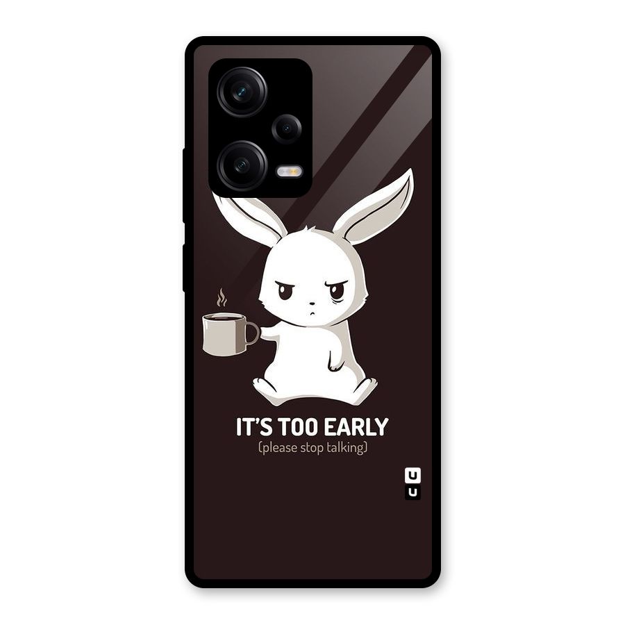 Bunny Early Glass Back Case for Redmi Note 12 Pro