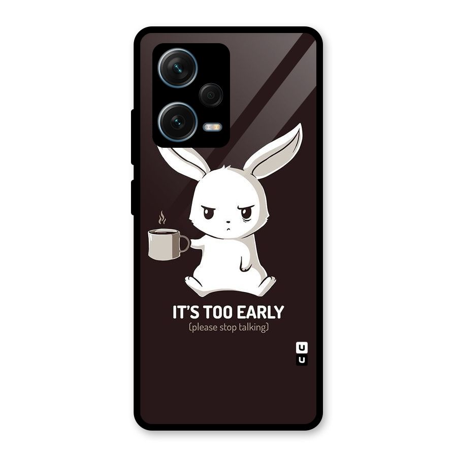 Bunny Early Glass Back Case for Redmi Note 12 Pro Plus 5G