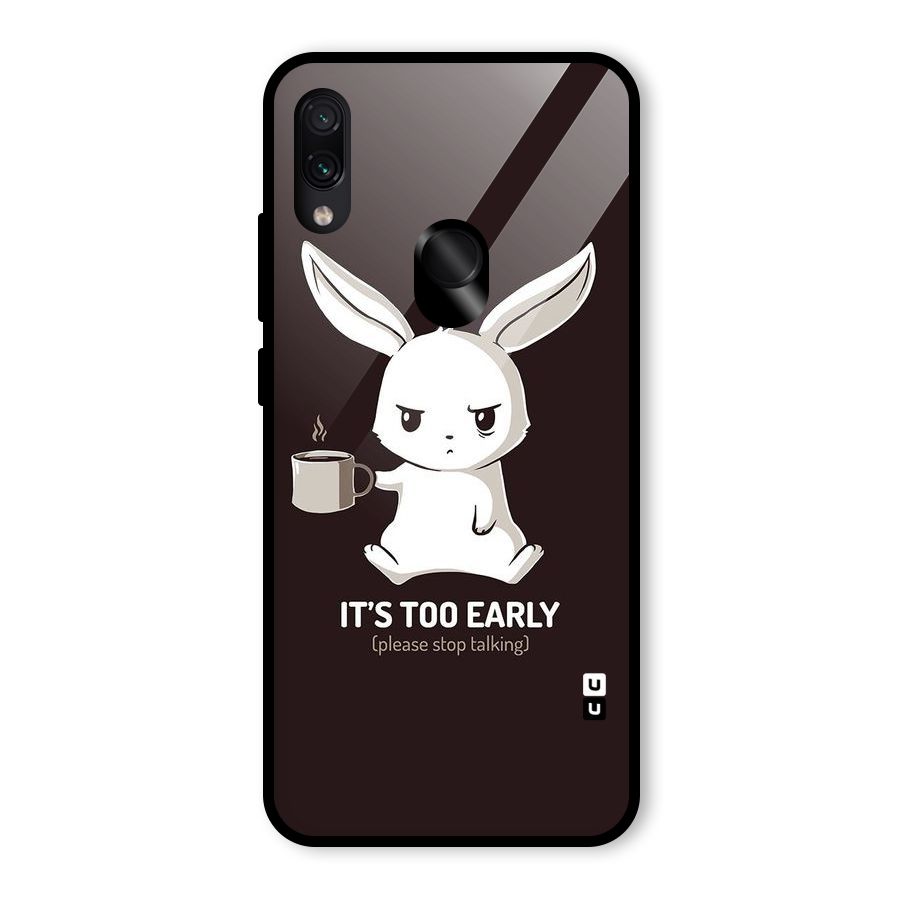 Bunny Early Glass Back Case for Redmi Note 7 Pro