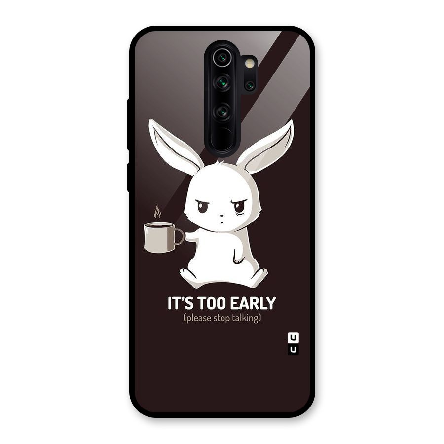 Bunny Early Glass Back Case for Redmi Note 8 Pro