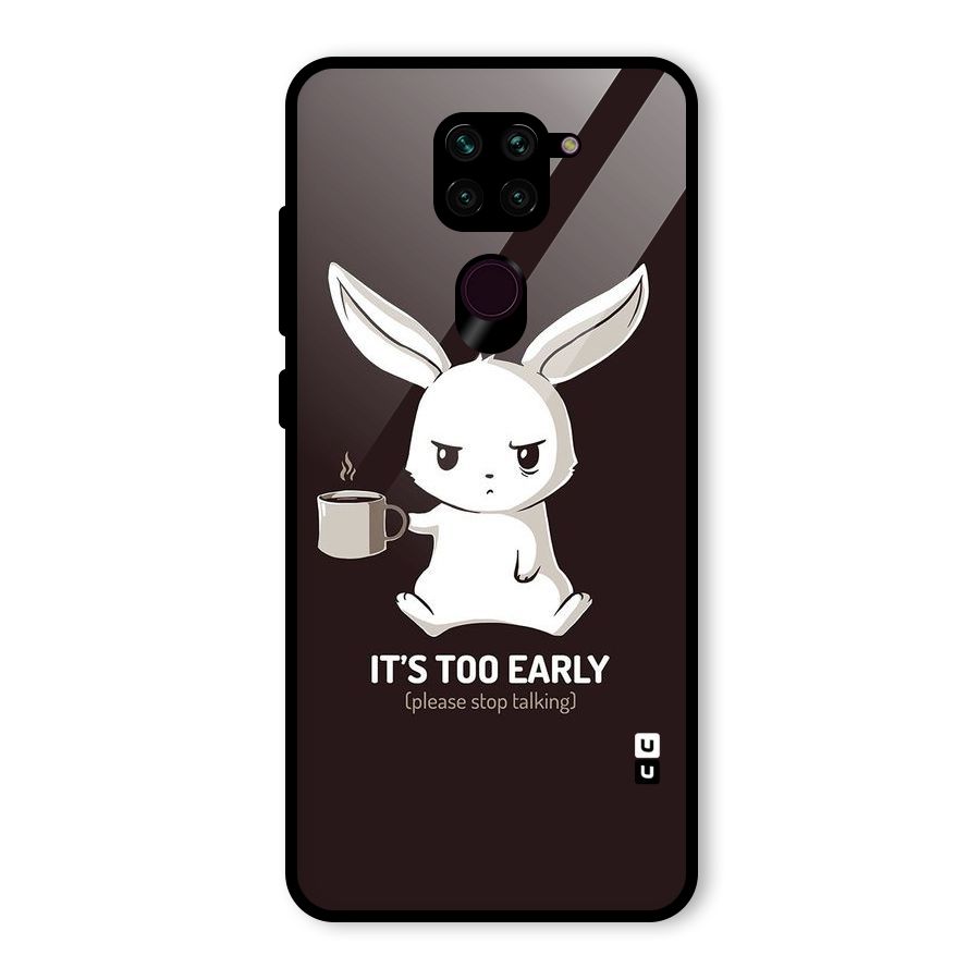 Bunny Early Glass Back Case for Redmi Note 9