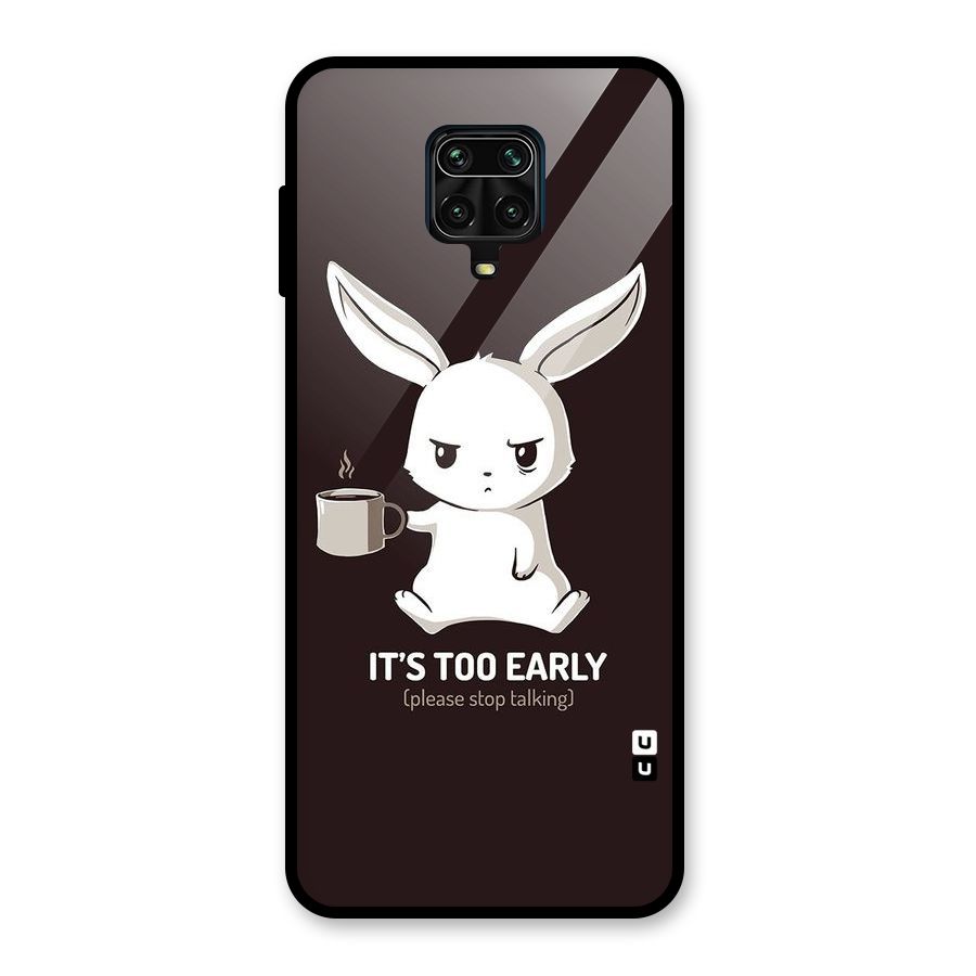 Bunny Early Glass Back Case for Redmi Note 9 Pro Max