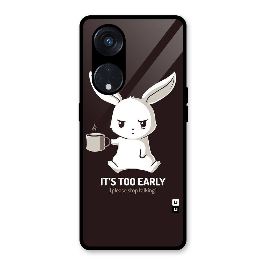 Bunny Early Glass Back Case for Reno8 T 5G