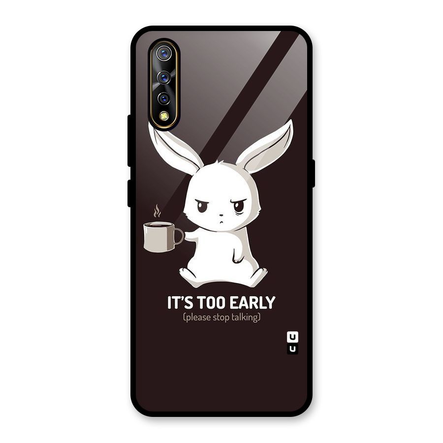 Bunny Early Glass Back Case for Vivo S1
