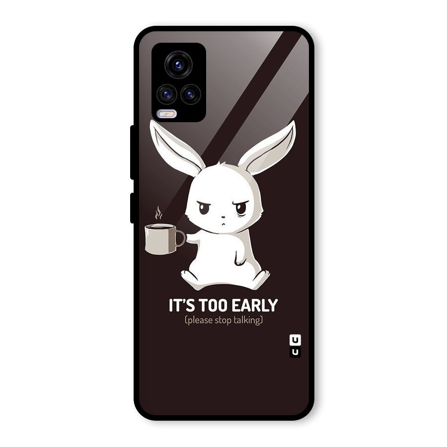 Bunny Early Glass Back Case for Vivo V20