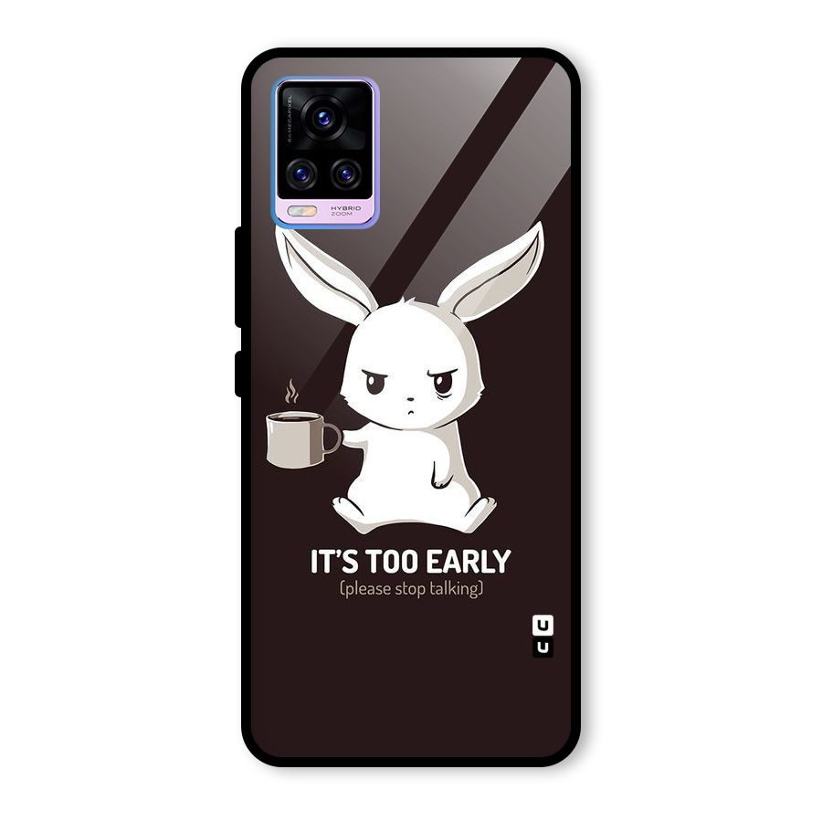 Bunny Early Glass Back Case for Vivo V20 Pro