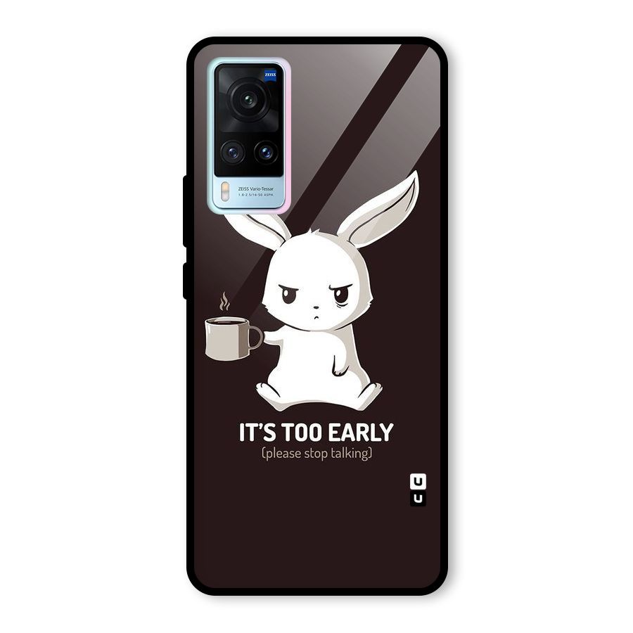 Bunny Early Glass Back Case for Vivo X60