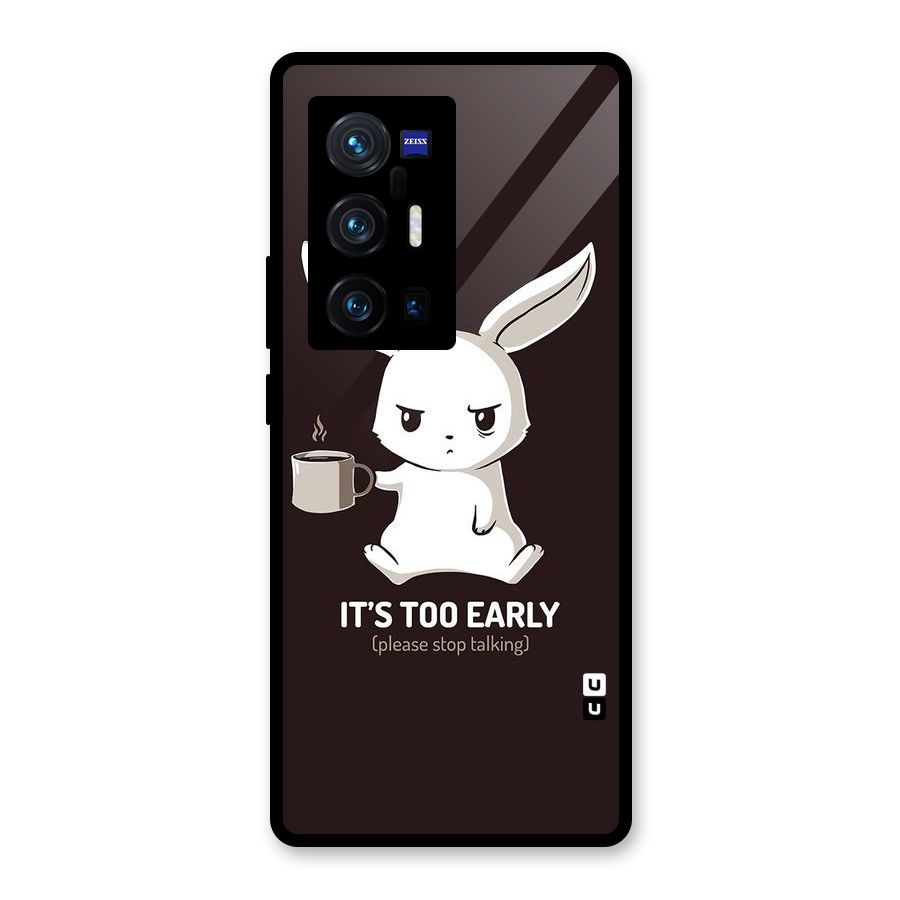 Bunny Early Glass Back Case for Vivo X70 Pro Plus