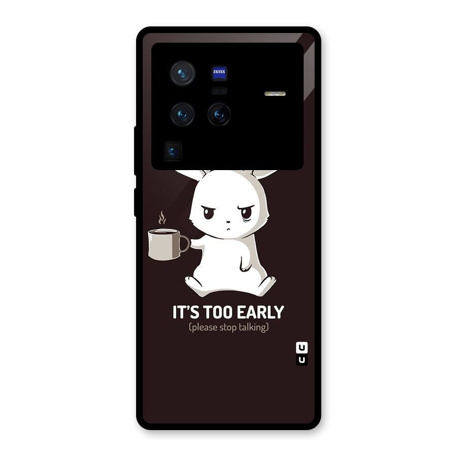 Bunny Early Glass Back Case for Vivo X80 Pro