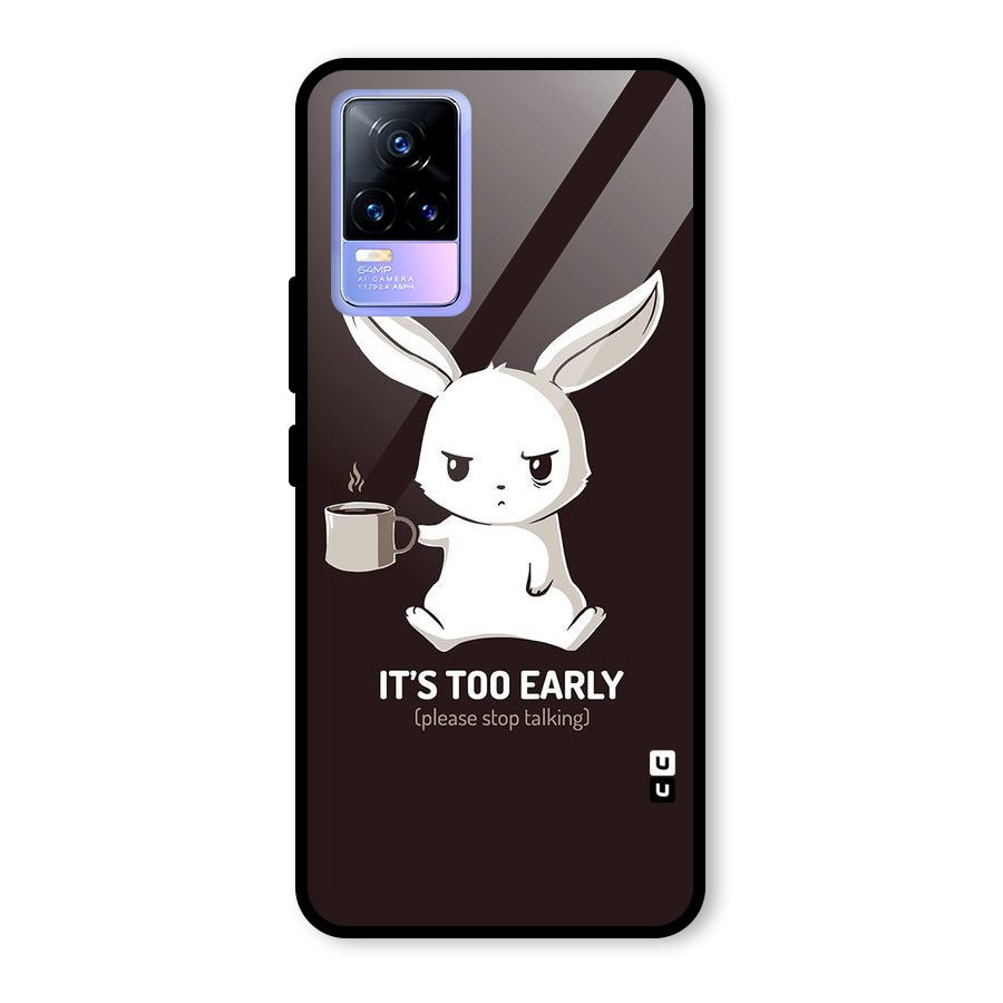 Bunny Early Glass Back Case for Vivo Y73