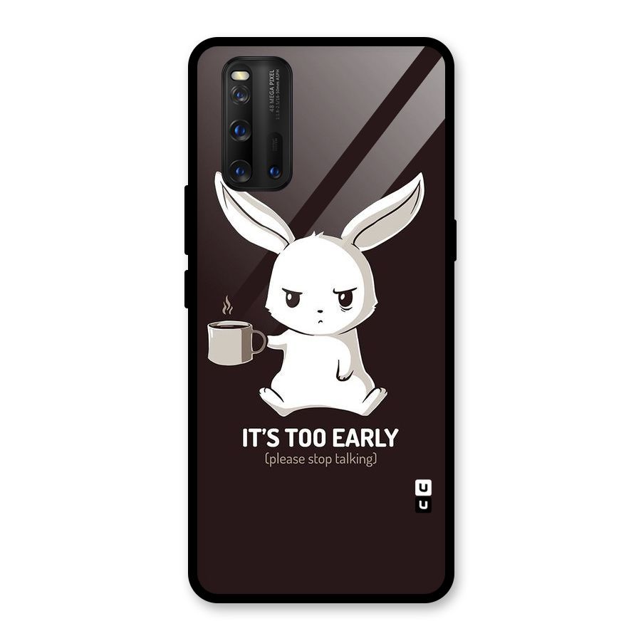 Bunny Early Glass Back Case for Vivo iQOO 3