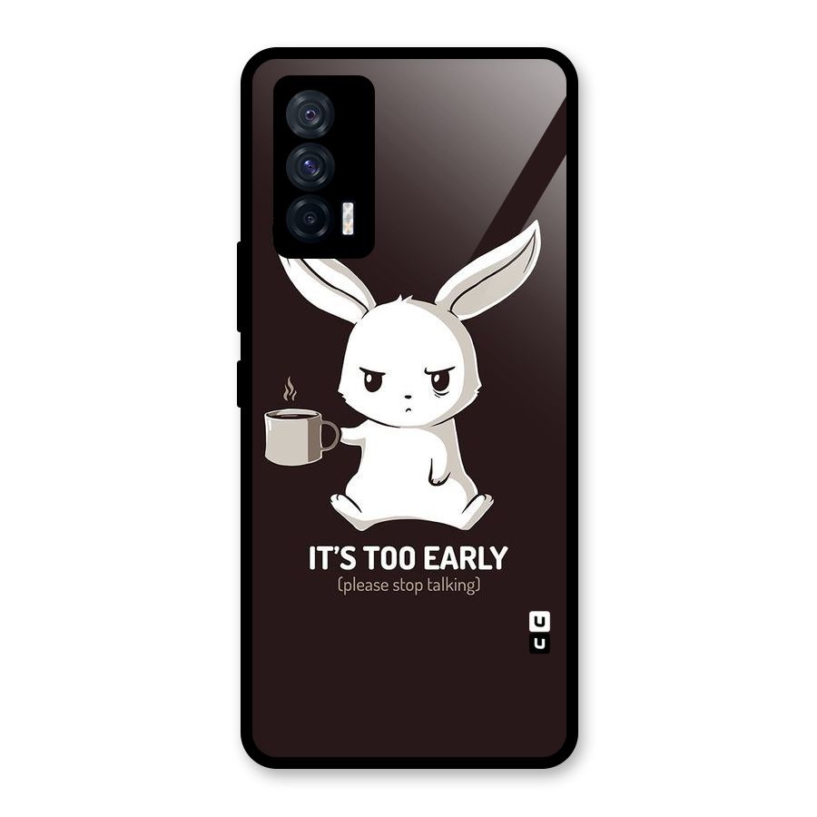 Bunny Early Glass Back Case for Vivo iQOO 7 5G