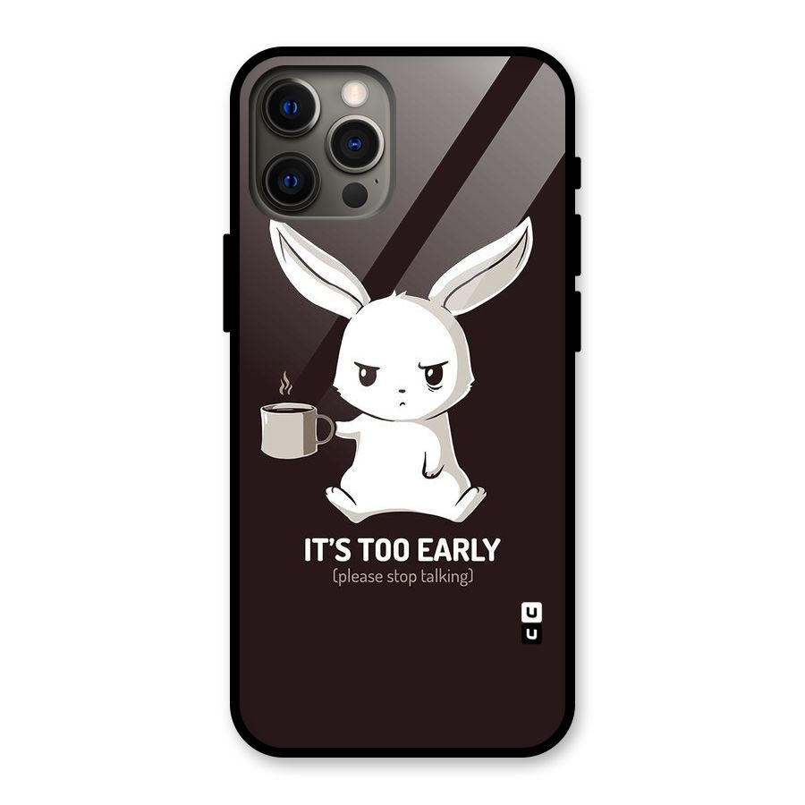 Bunny Early Glass Back Case for iPhone 12 Pro Max