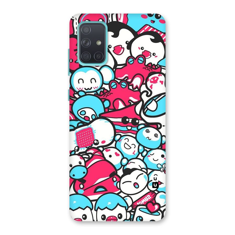 Bunny Quirk Back Case for Galaxy A71