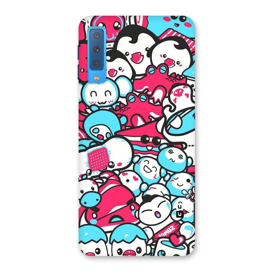 Bunny Quirk Back Case for Galaxy A7 (2018)