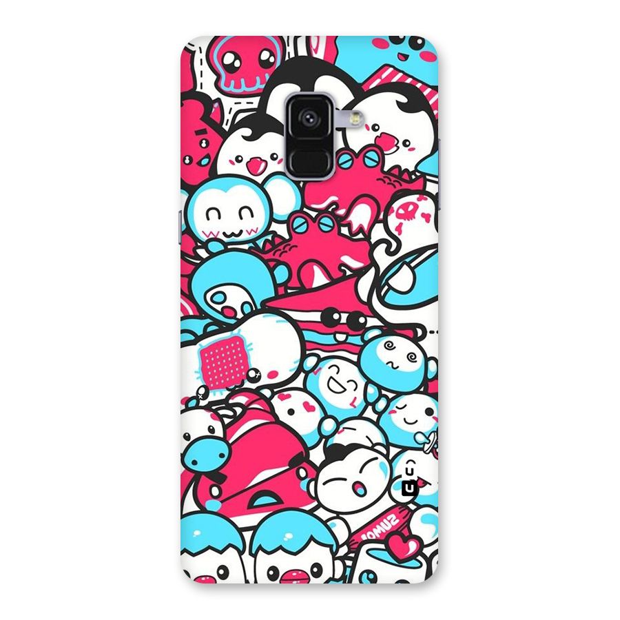 Bunny Quirk Back Case for Galaxy A8 Plus