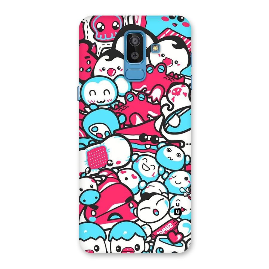 Bunny Quirk Back Case for Galaxy J8