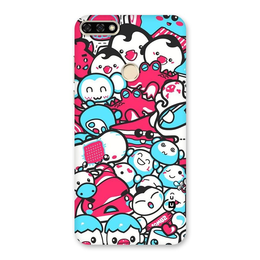 Bunny Quirk Back Case for Honor 7A