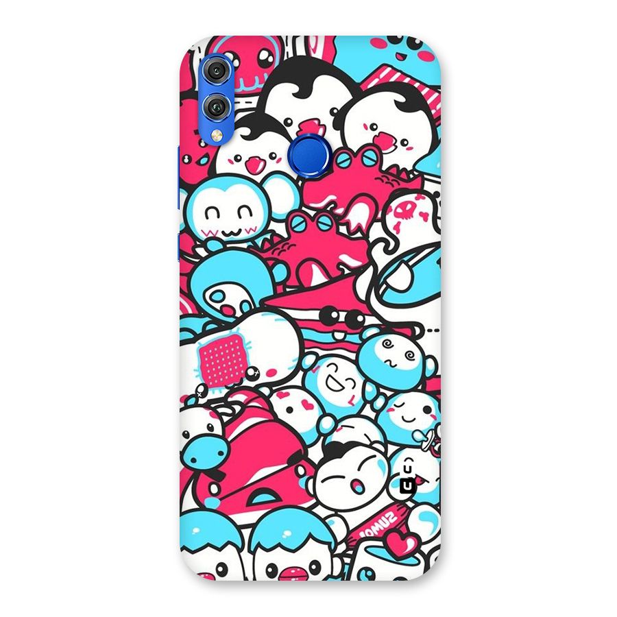 Bunny Quirk Back Case for Honor 8X