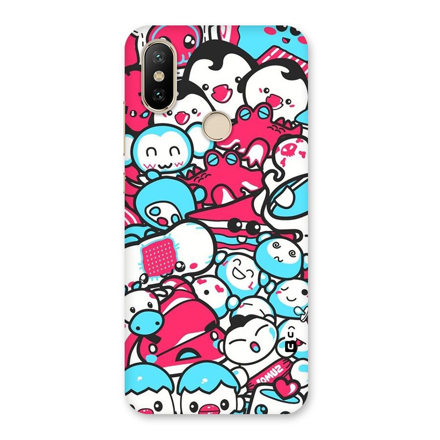 Bunny Quirk Back Case for Mi A2