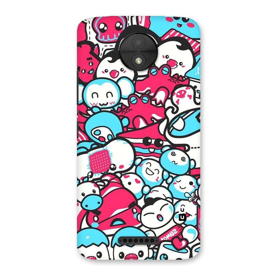 Bunny Quirk Back Case for Moto C