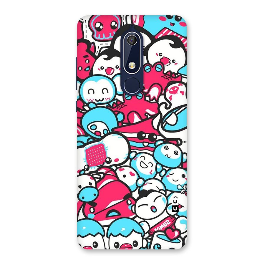 Bunny Quirk Back Case for Nokia 5.1