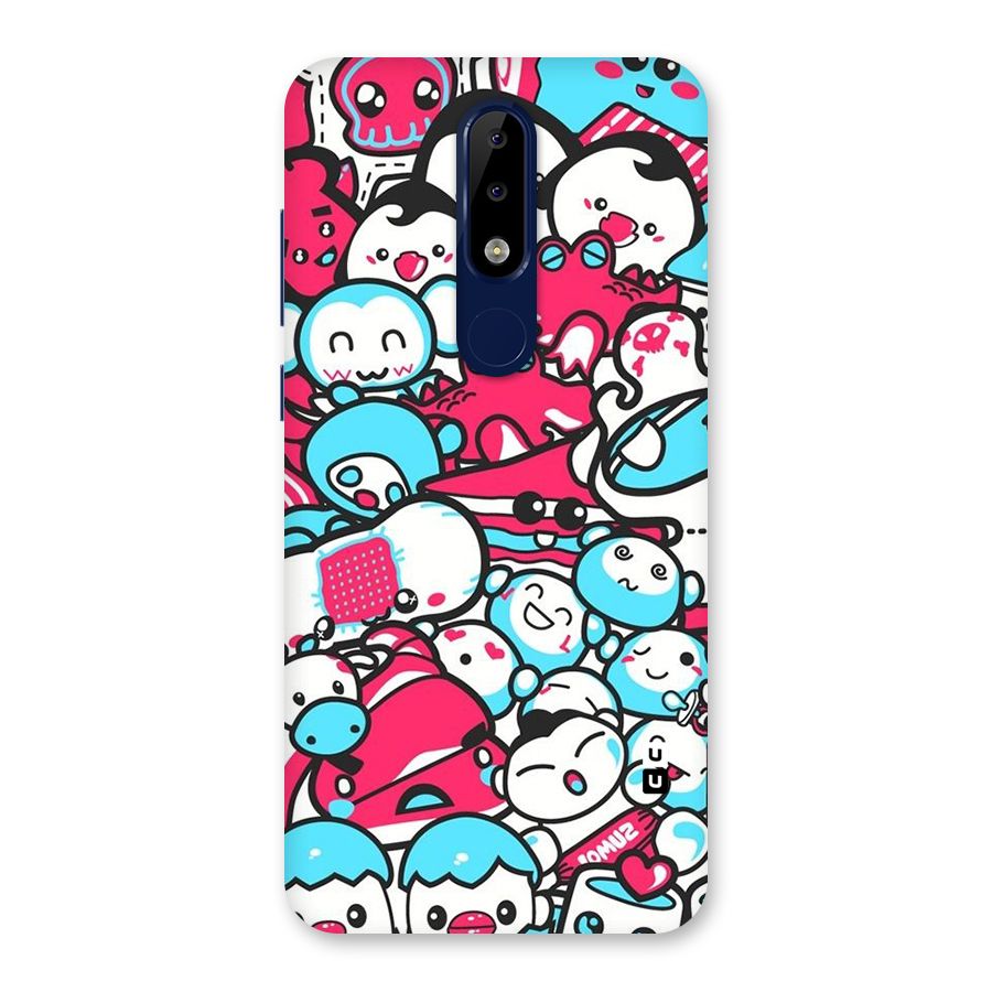 Bunny Quirk Back Case for Nokia 5.1 Plus