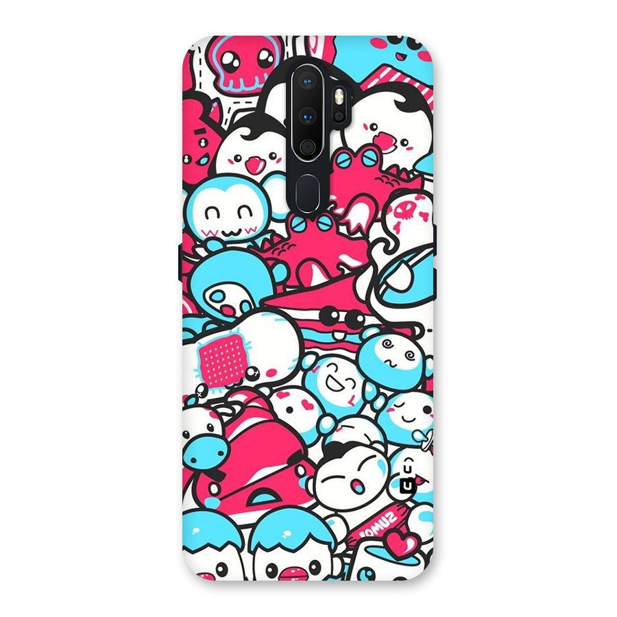 Bunny Quirk Back Case for Oppo A5 (2020)