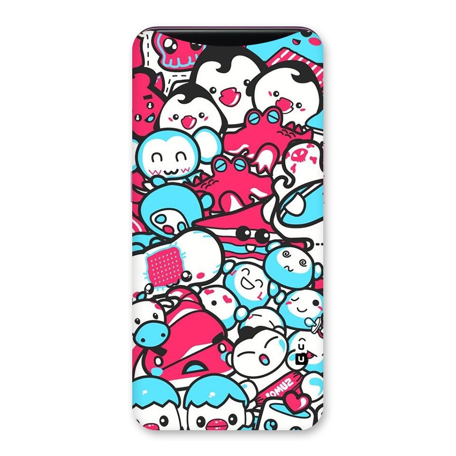 Bunny Quirk Back Case for Oppo Find X