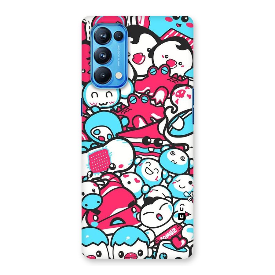 Bunny Quirk Back Case for Oppo Reno5 Pro 5G