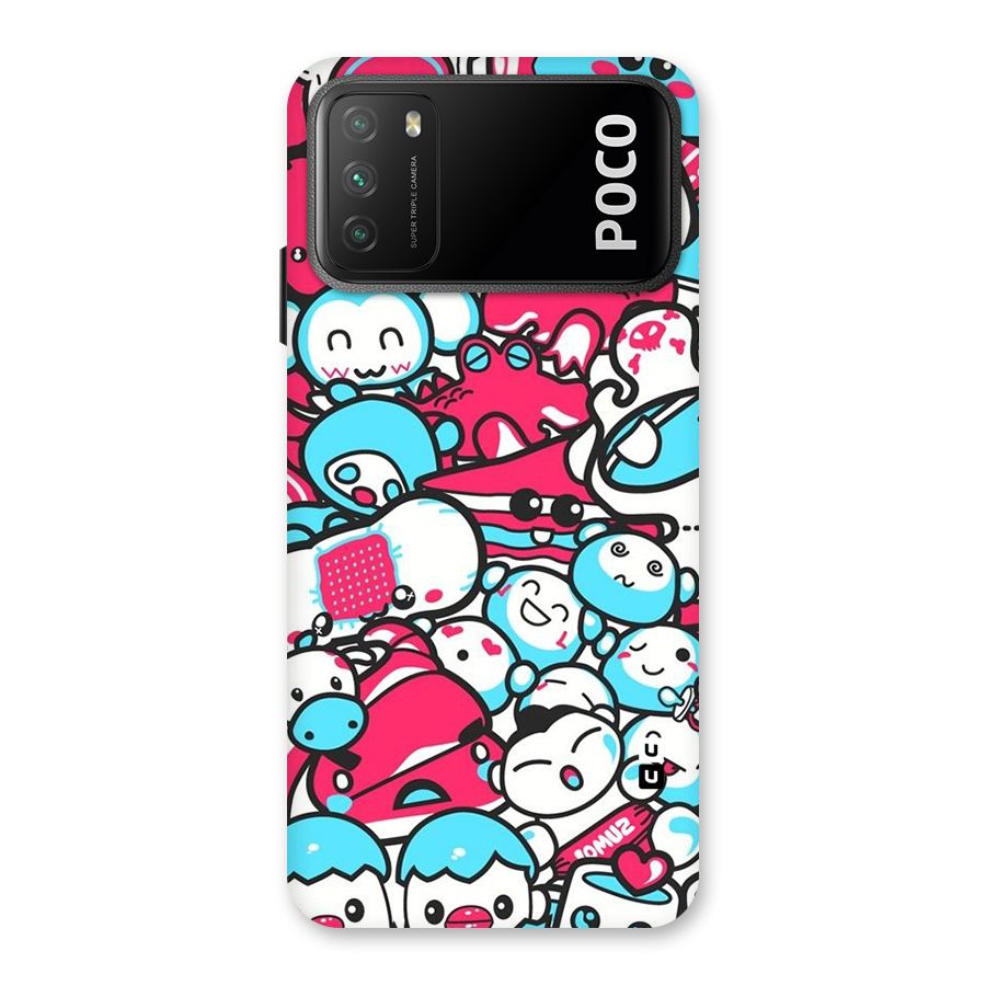 Bunny Quirk Back Case for Poco M3