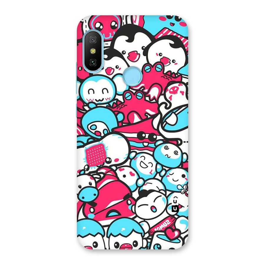 Bunny Quirk Back Case for Redmi 6 Pro