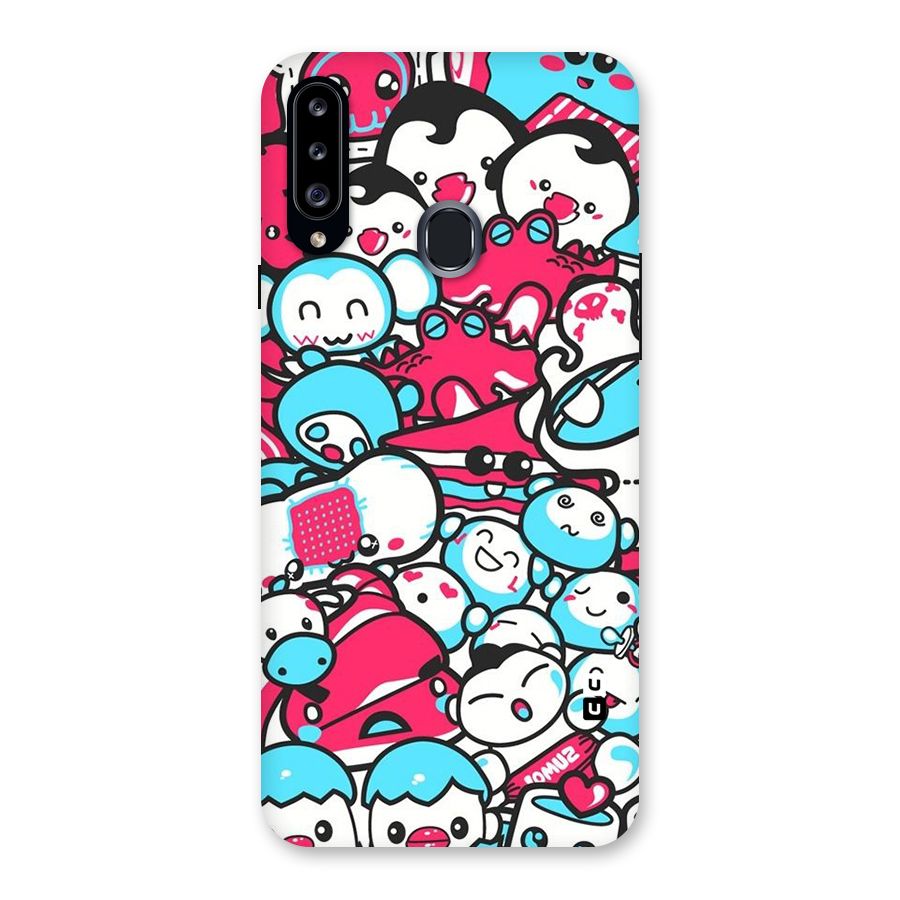 Bunny Quirk Back Case for Samsung Galaxy A20s