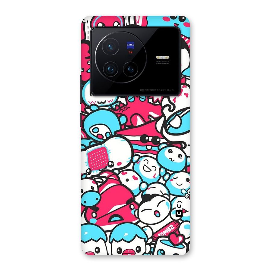 Bunny Quirk Back Case for Vivo X80