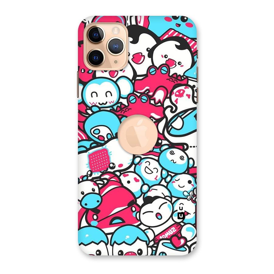 Bunny Quirk Back Case for iPhone 11 Pro Max Logo Cut