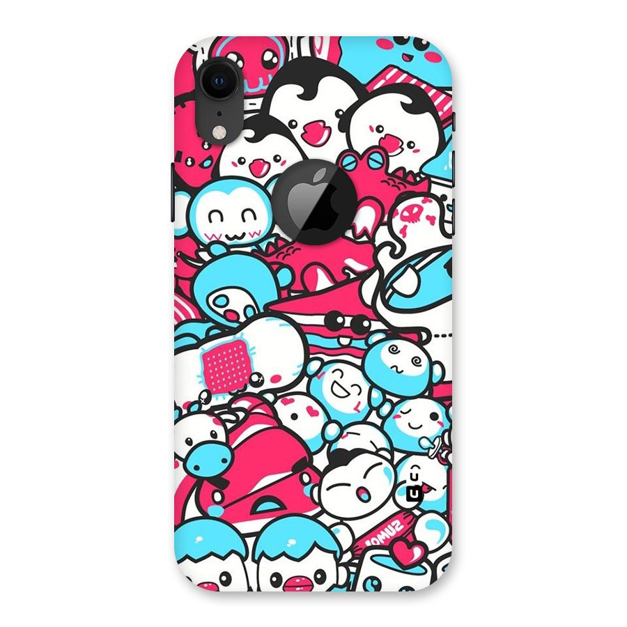 Bunny Quirk Back Case for iPhone XR Logo Cut