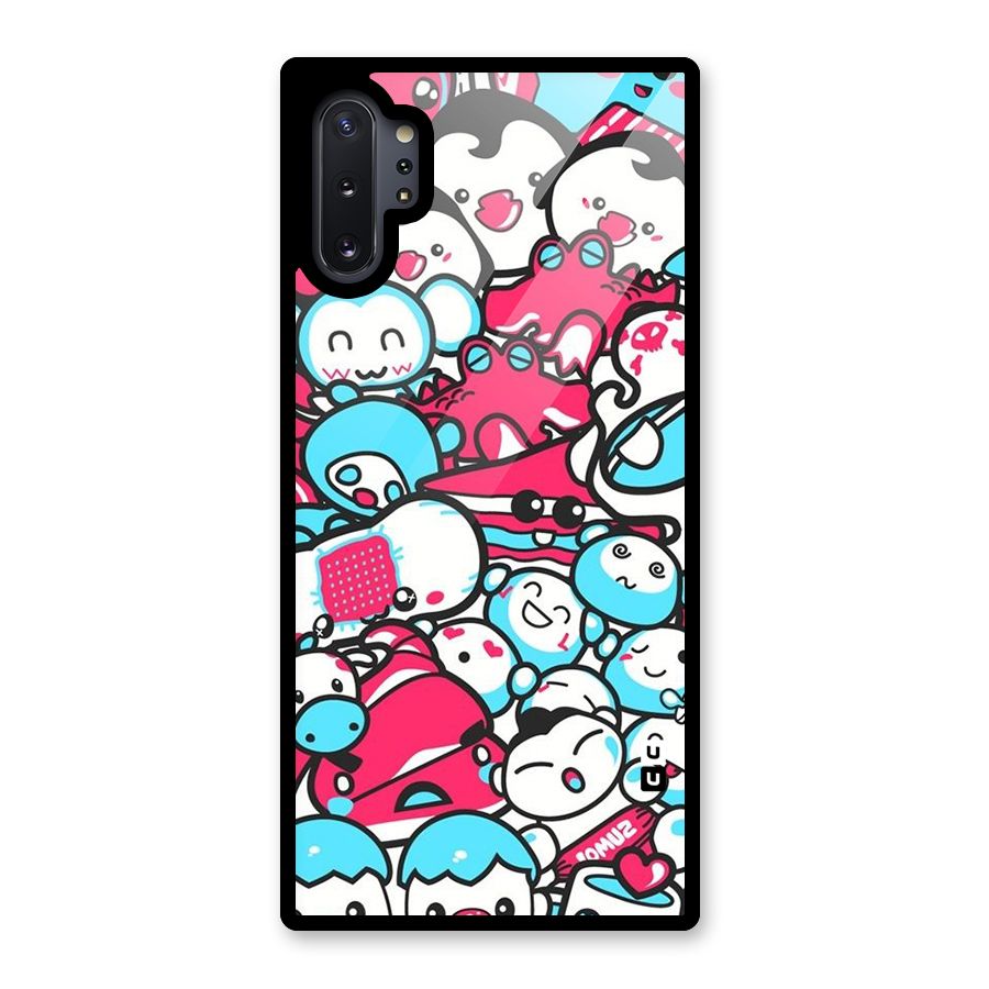 Bunny Quirk Glass Back Case for Galaxy Note 10 Plus