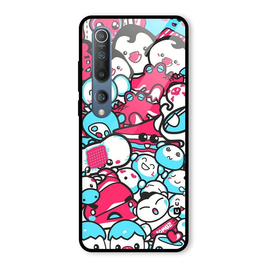 Bunny Quirk Glass Back Case for Mi 10