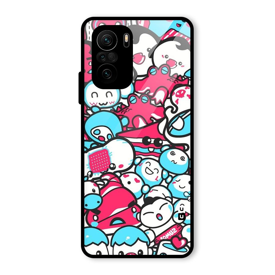 Bunny Quirk Glass Back Case for Mi 11X Pro